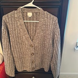Women’s Brown & White Sweater